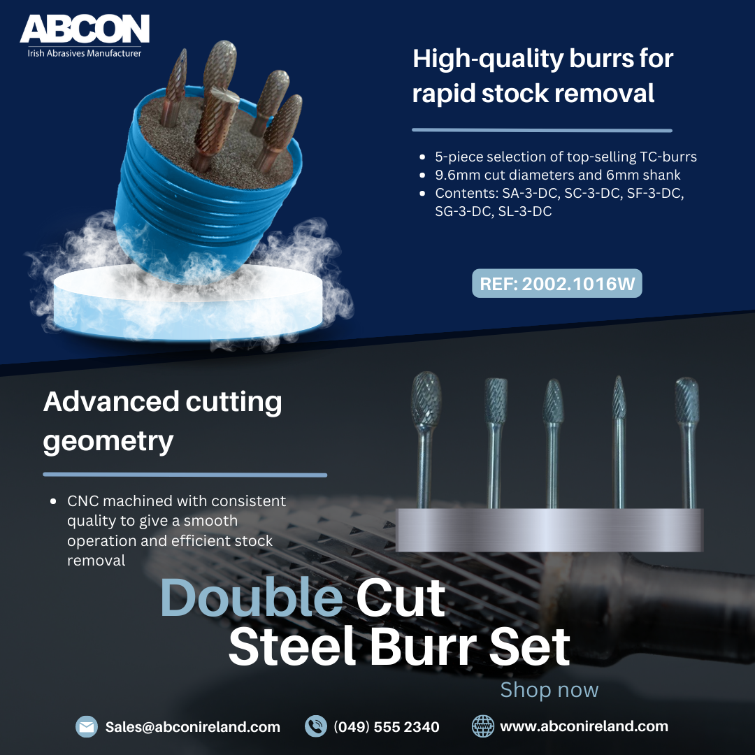 TC Rotary File Burr Set 5pcs for Welders