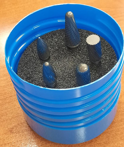 TC Rotary File Burr Set 5pcs for Welders